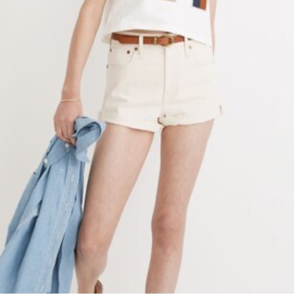 Madewell Perfect Vintage Jean Short in Vintage Canvas